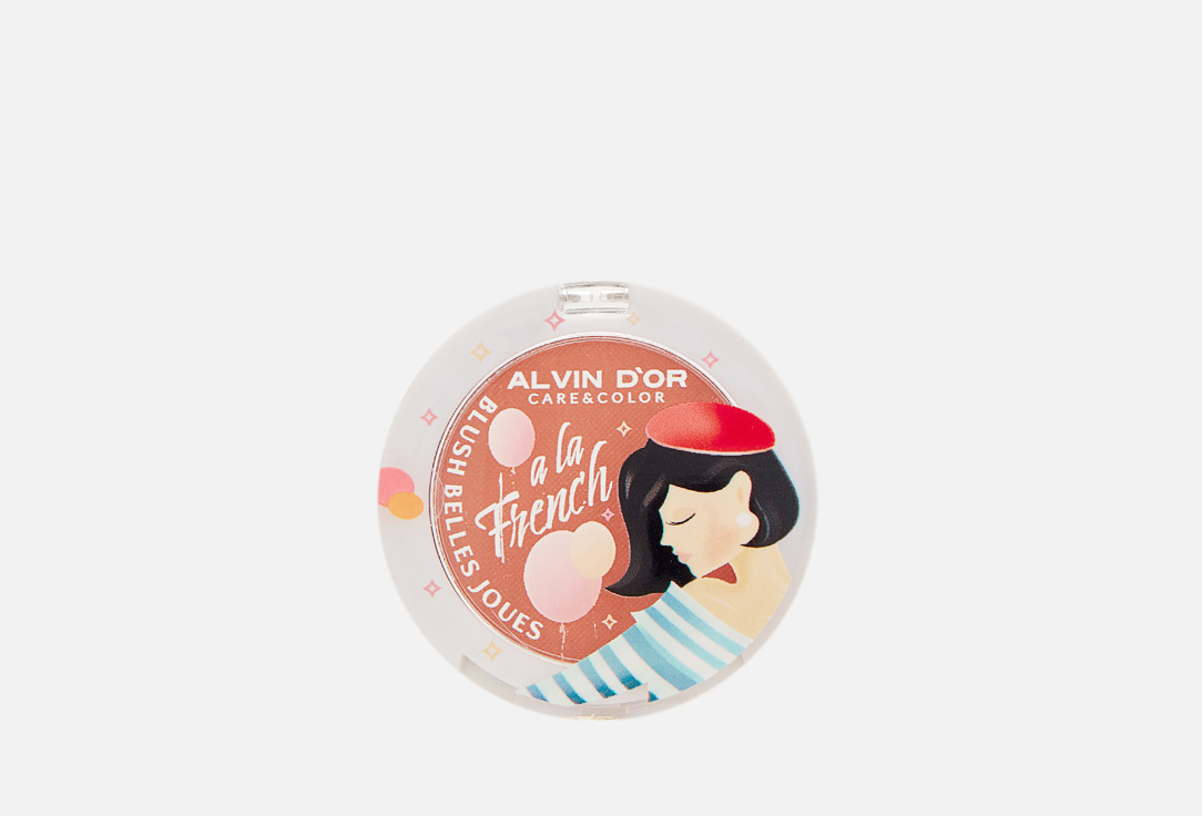 Изображение товара Румяна для лица Alvin D'or Blush компактные с матовым финишом 3.59 г