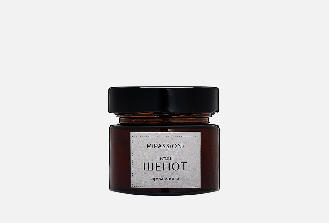 Изображение товара Свеча парфюмированная с деревянным фитилем MiPASSION WHISPER