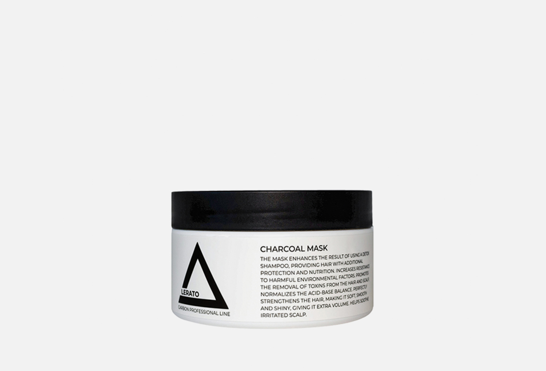 Угольная маска для волос Lerato Cosmetic Carbon 