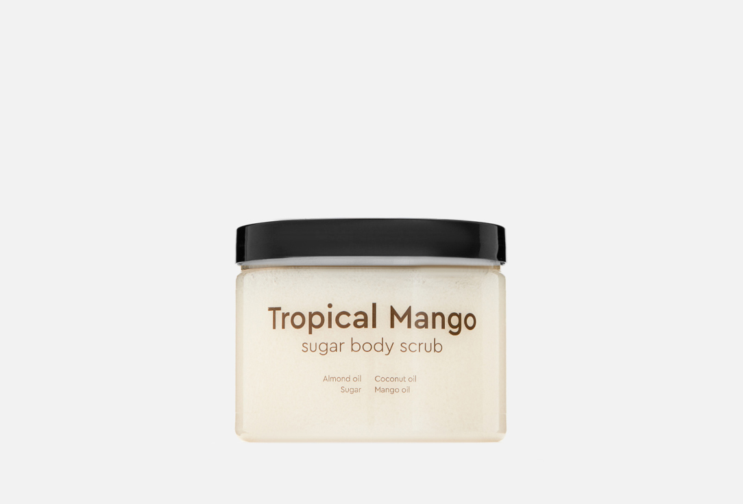 Скраб для тела LERATO COSMETIC Tropical Mango 300 мл сахарный скраб для тела кокос tropical скраб 300г