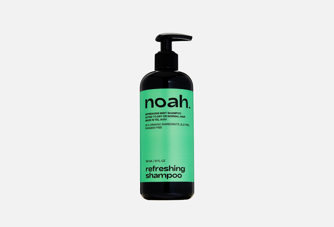 Освежающий шампунь для волос NOAH TO DRY OR NORMAL HAIR 350 мл шампунь для волос noah moisturizing