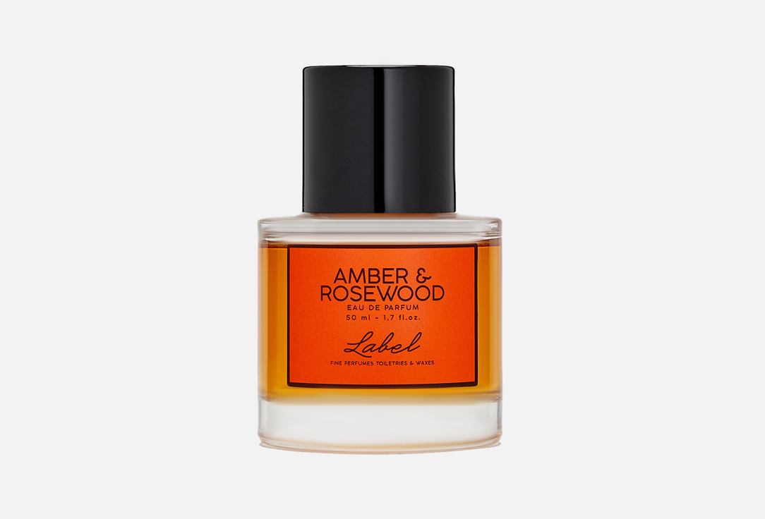 Парфюмерная вода LABEL AMBER & ROSEWOOD 50 мл парфюмерная вода label amber and rosewood 50 ml унисекс цвет бесцветный