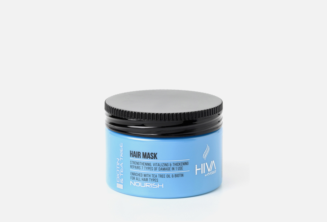 Маска для волос EVOQUE Hiva Biotin Tea Tree 250 мл шампунь для волос evoque hiva keratin