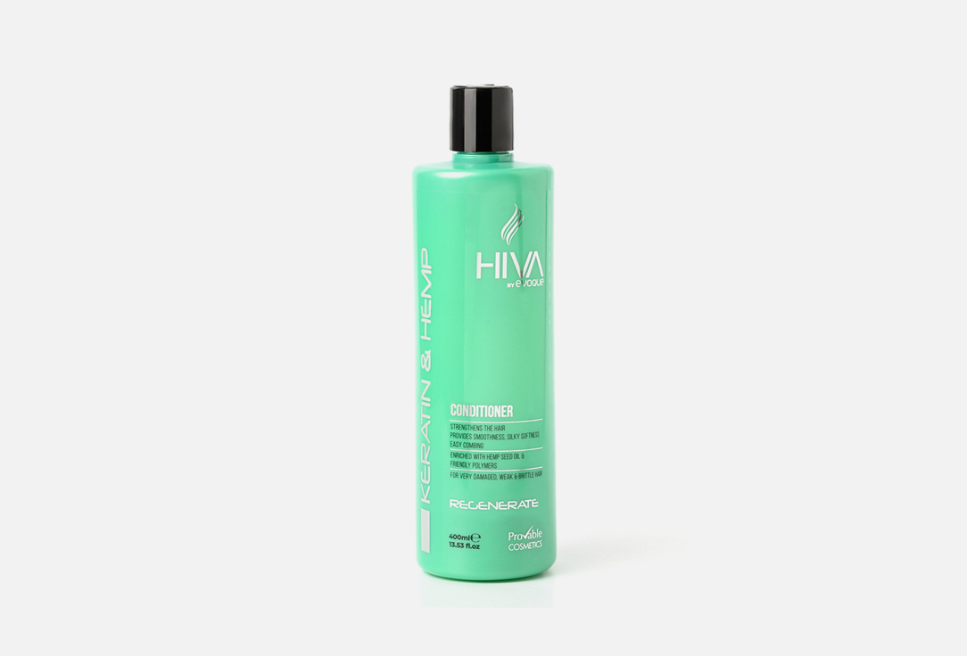 Кондиционер для волос EVOQUE Hiva Keratin & Hemp 400 мл шампунь для волос evoque hiva collagen argan 100 мл