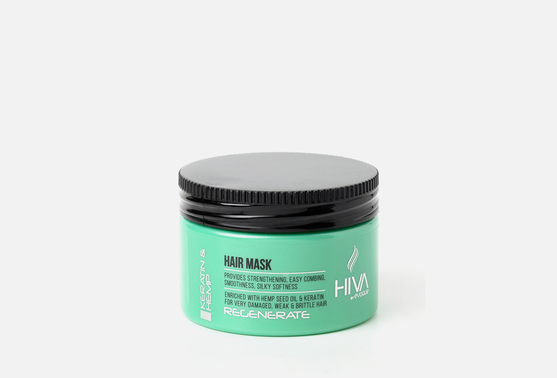 Маска для волос EVOQUE Hiva Keratin & Hemp 250 мл кондиционер для волос evoque hiva collagen argan 100 мл