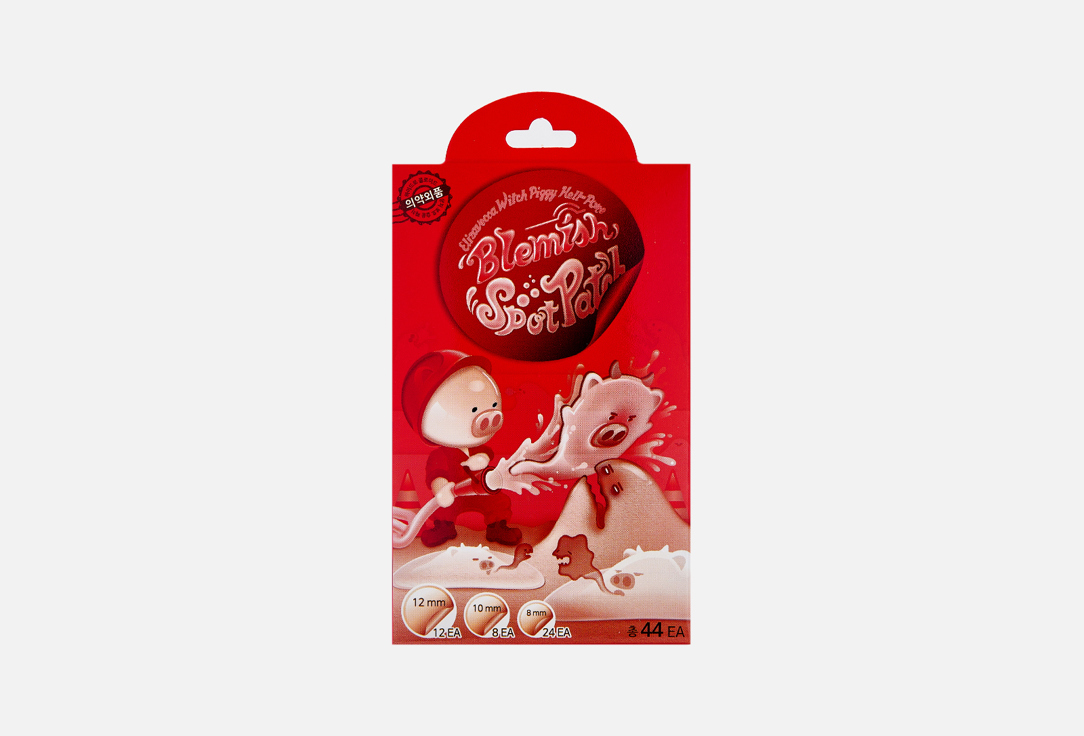 

Патчи для точечного применения ELIZAVECCA, Witch Piggy Hell-Pore Blemish Spot Patch 44 шт