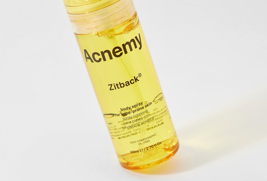 Спрей для тела Acnemy Body Spray Zitback 