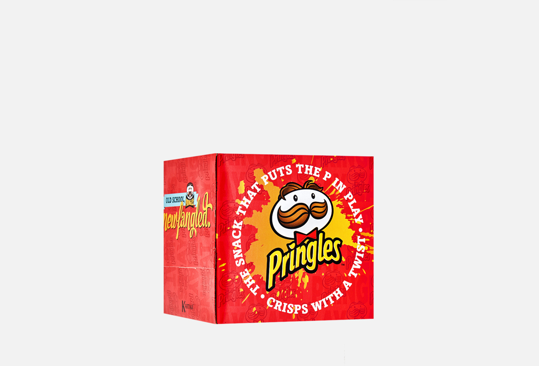 Бумажные салфетки WORLD CART Pringles, красный 56 шт бумажные салфетки world cart pringles желтый 56 шт