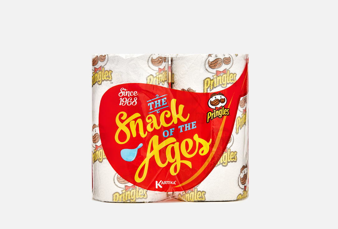 Бумажные полотенца WORLD CART Pringles 2 шт