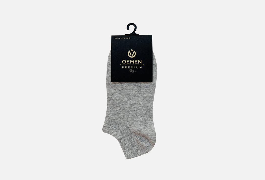 Носки OEMEN Серый носки oemen размер 39 40 черный серый