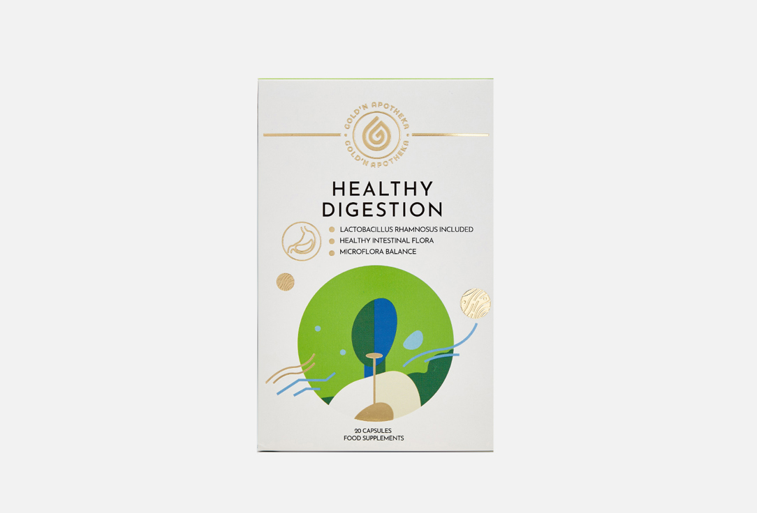 

БАД для поддержки пищеварения GOLD’N APOTHEKA, Lactovit лактобактерии и витамины 20 шт