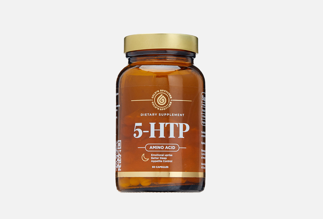 5-HTP с магнием GOLD’N APOTHEKA 100 мг в таблетках 60 шт цинк gold’n apotheka 25 мг в капсулах 60 шт