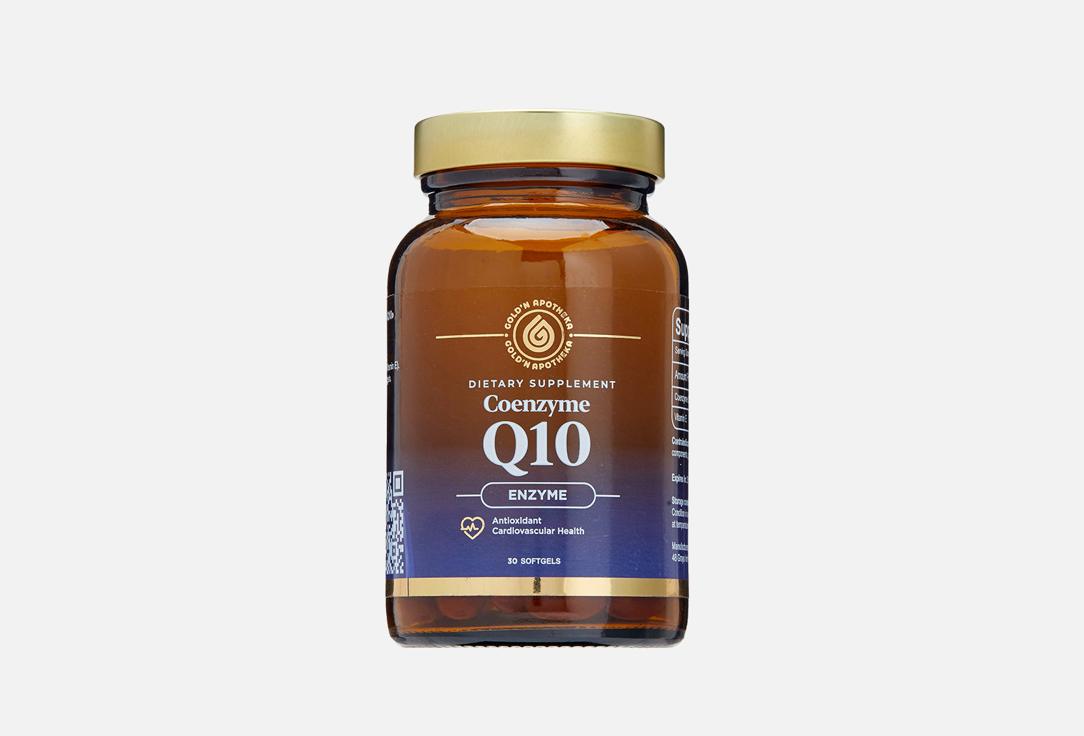 Коэнзим Q10 c витамином Е Gold’n Apotheka 60 мг в капсулах 