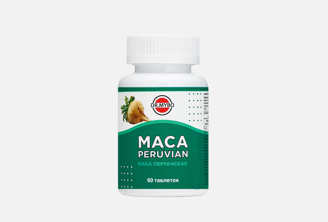 mychoice nutrition добавка maca мака перуанская 60 капс Мака перуанская DR.MYBO Maca в таблетках 60 шт