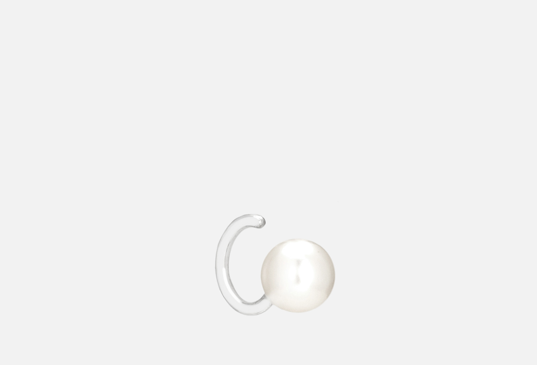Кафф серебряный с жемчугом Swarovski MURASHKA Pearl 1 шт ожерелье murashka pearl 1 шт