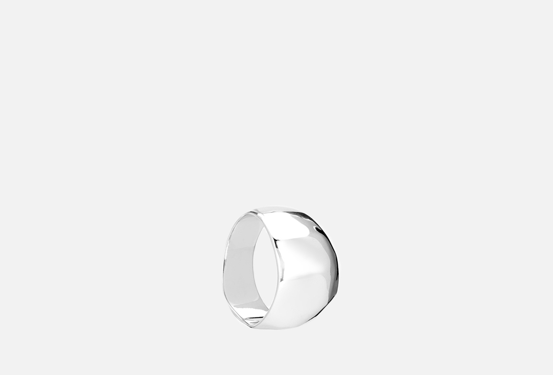 Кольцо серебряное M.O.D Fluid rhodium 17 мл