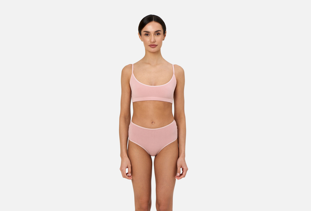 Изображение товара Трусы с высокой посадкой Kanivets пудра для женщин комфорт и стиль