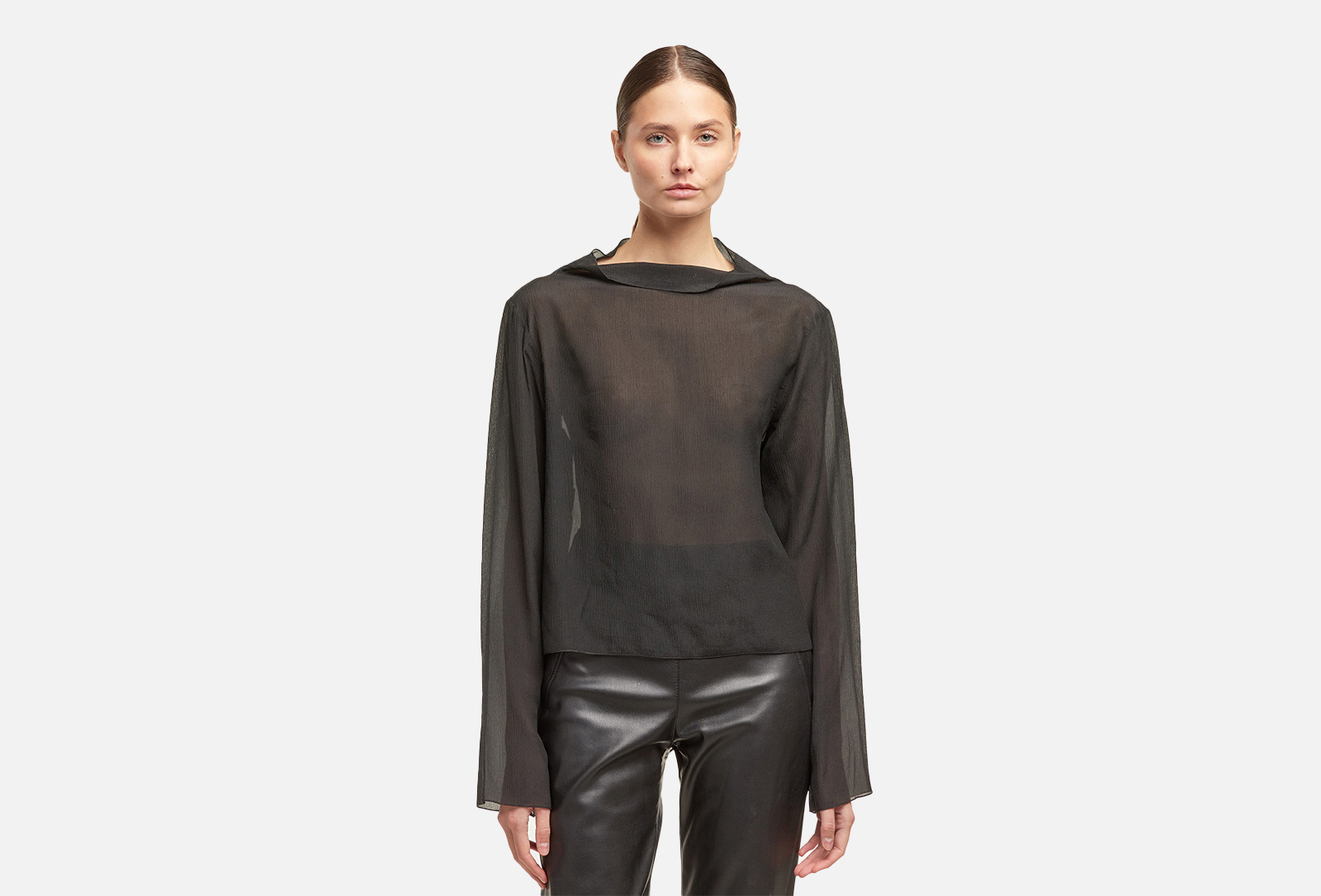 olubvi Блуза из натурального шелка liya black liya black — купить, цена ...