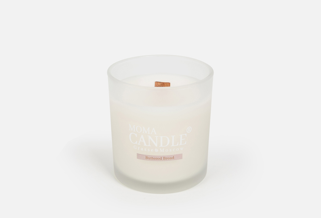 Изображение товара Ароматическая свеча MOMACANDLE Buttered Bread 230 г с гурманским ароматом