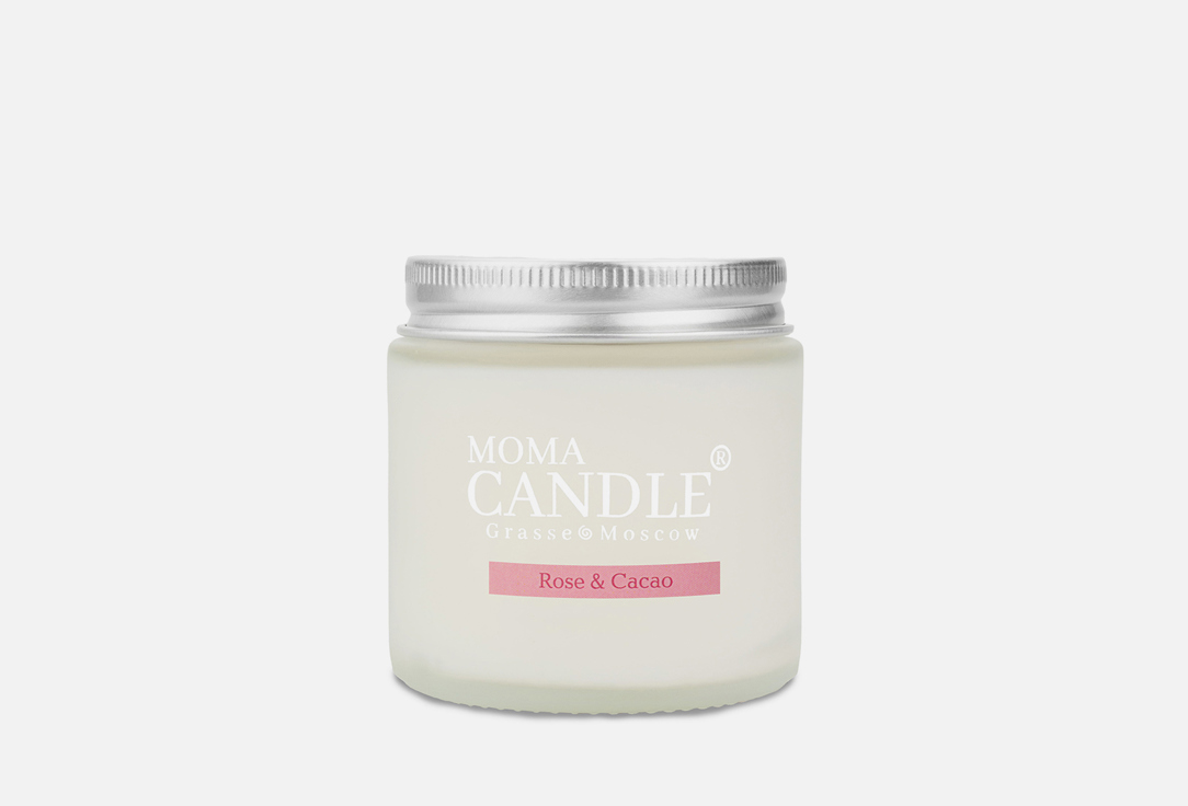 Свеча MOMACANDLE Rose & Cacao 120 г