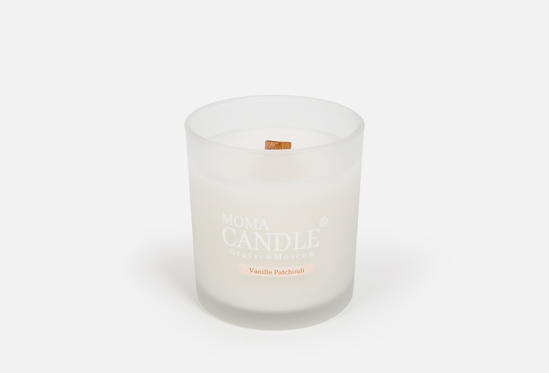 Изображение товара Свеча ароматическая Vanille Patchouli MOMACANDLE 230 г с натуральным воском