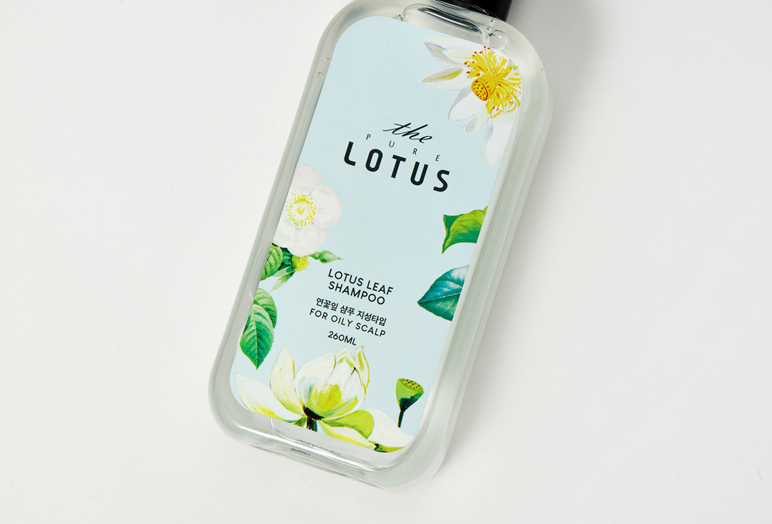Шампунь для жирной кожи головы THE PURE LOTUS Lotus Leaf Shampoo for Oily Scalp 