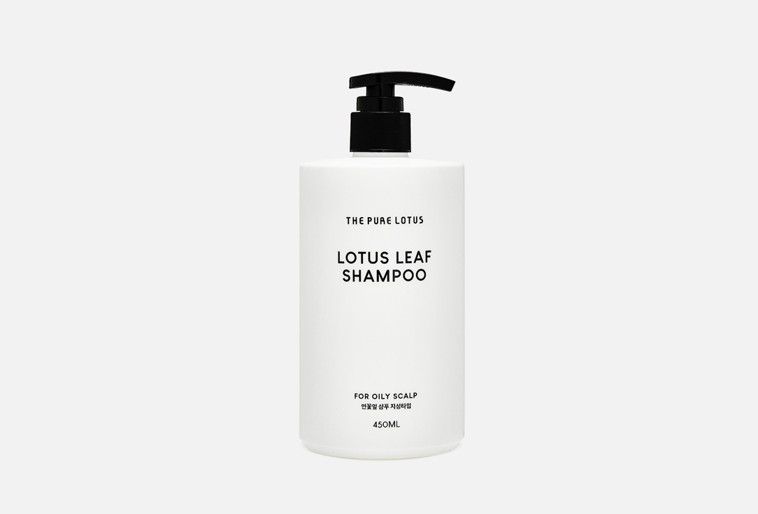 цена Шампунь для жирной кожи головы THE PURE LOTUS Lotus Leaf Shampoo for Oily Scalp 450 мл