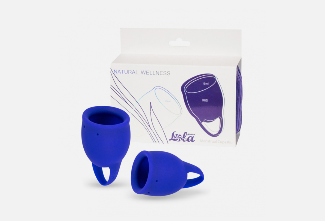 Изображение товара Набор менструальных чаш Lola Games Natural Wellness Iris