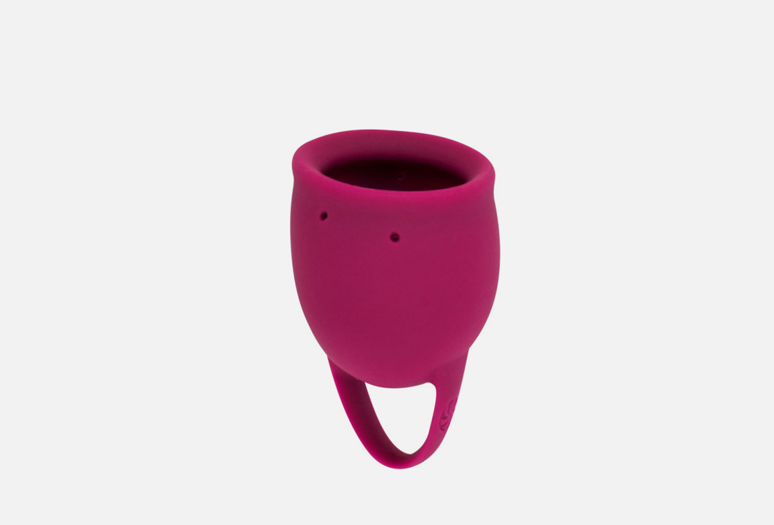 Изображение товара Менструальная чаша Lola Games Natural Wellness Peony wine red