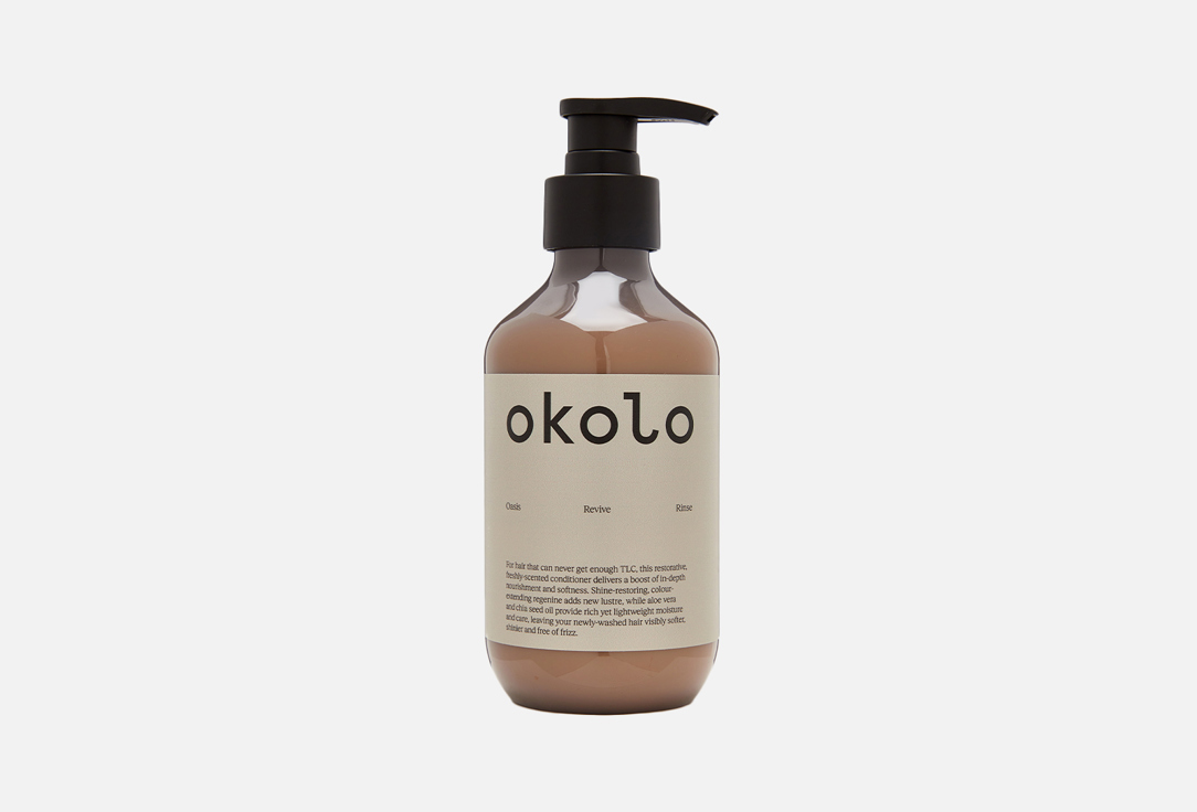 Восстанавливающий кондиционер для сияния волос OKOLO Oasis Revive Rinse 