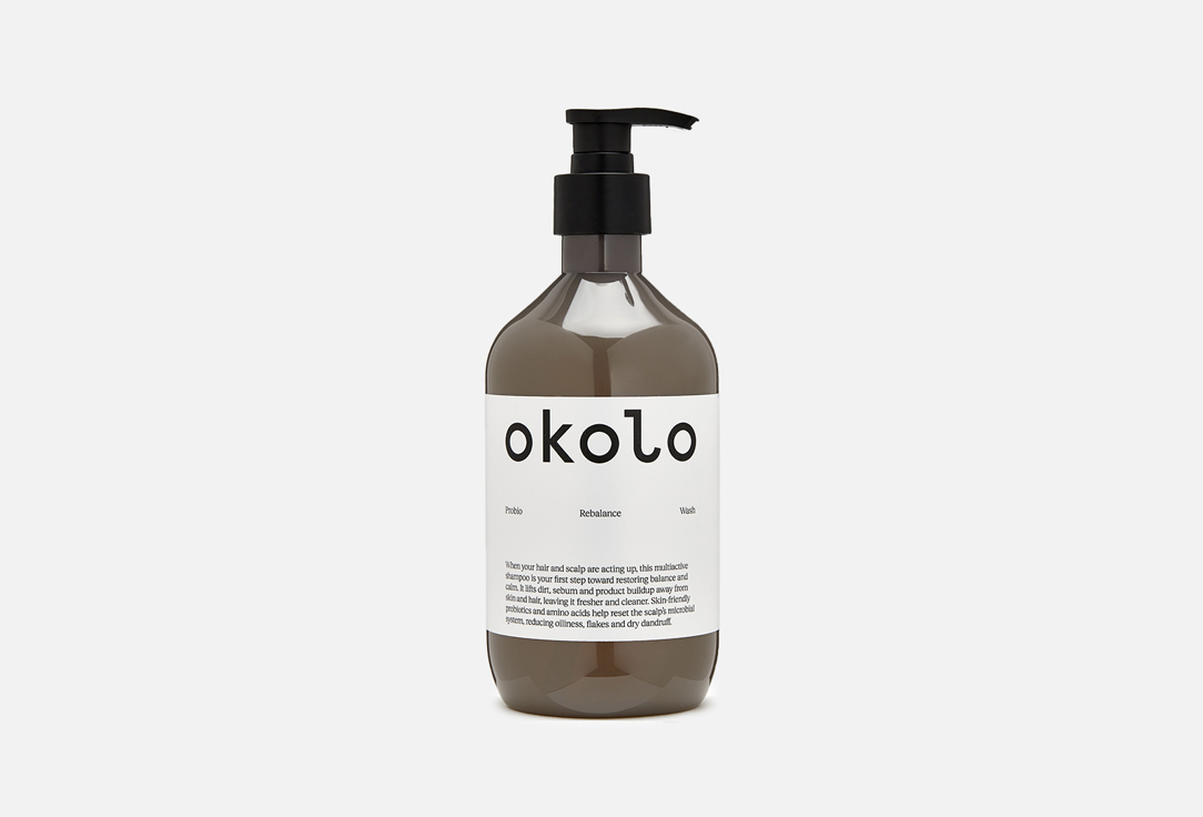 Шампунь для восстановления волос и кожи головы OKOLO Probio Rebalance Wash 