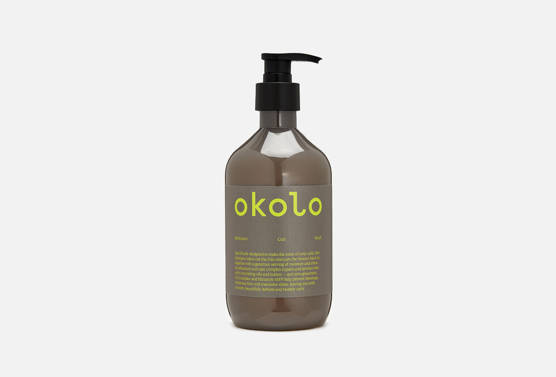 Смягчающий шампунь для усиления завитка OKOLO Rebounce Curl Wash 