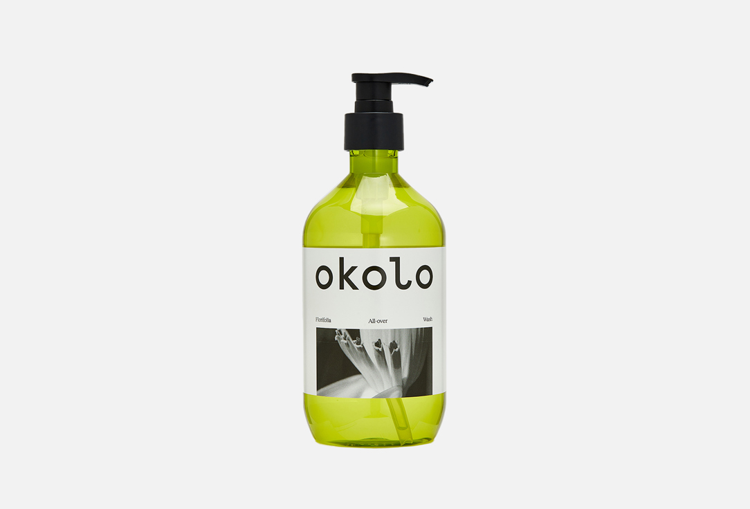 цена Гель для мытья волос, лица и тела OKOLO Florifolia All-over Wash 500 мл