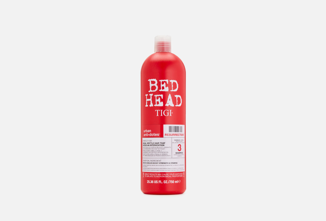 Шампунь для сильно поврежденных волос TIGI Bed Head Urban Anti+dotes Resurrection 