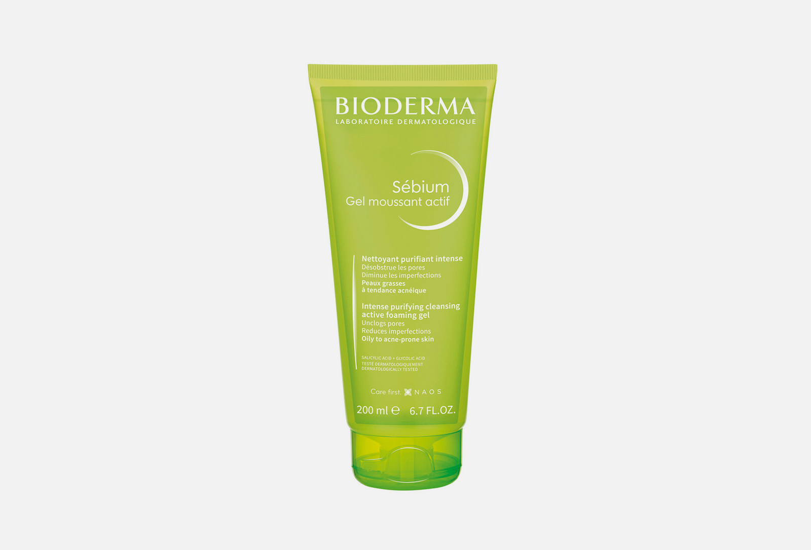 Bioderma Очищающий гель интенсивного действия Sebium Actif 200 мл ...