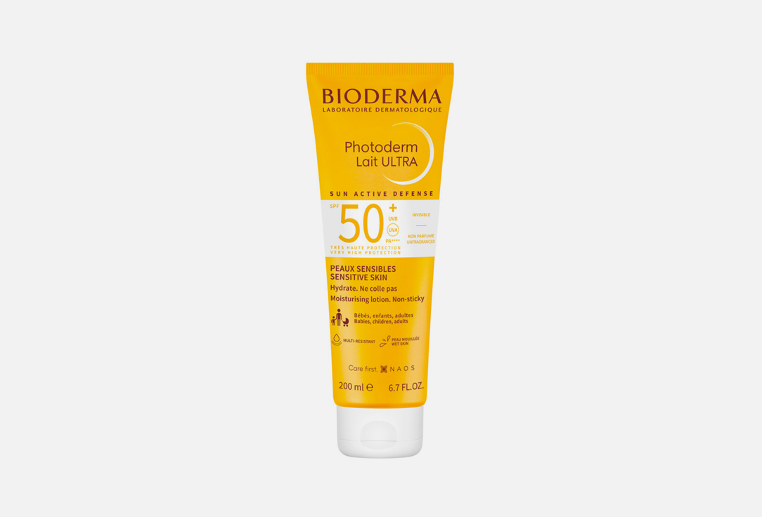 Изображение товара Солнцезащитное молочко SPF50+ Bioderma Photoderm Lait Ultra
