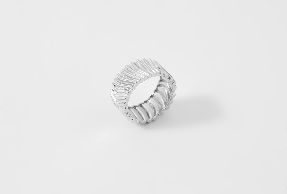 кольцо серебряное ACSY BASIC Textured 