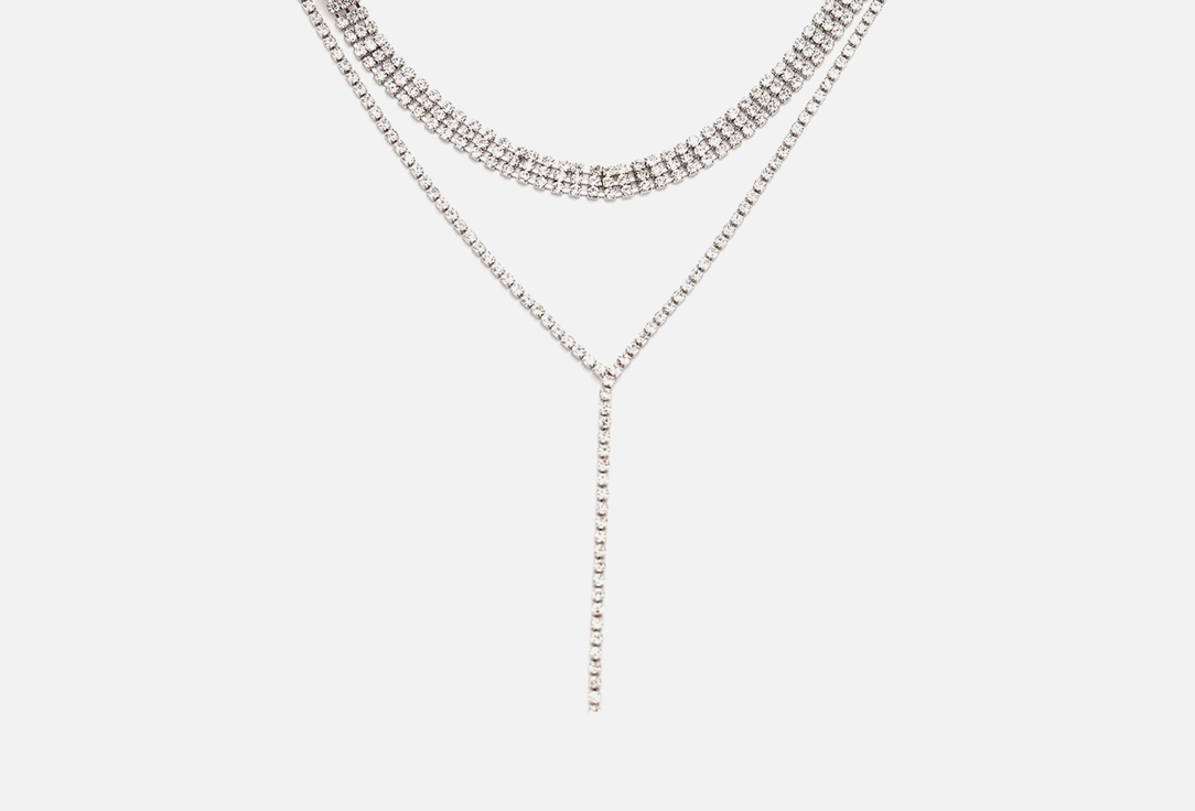 Изображение товара Колье RUXARA чокер с тонкой цепочкой Серебристый