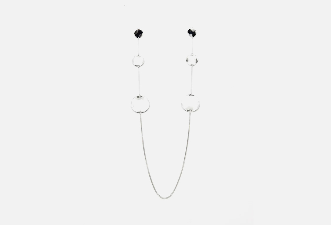 Изображение товара Серьги RUXARA протяжки Серебристые