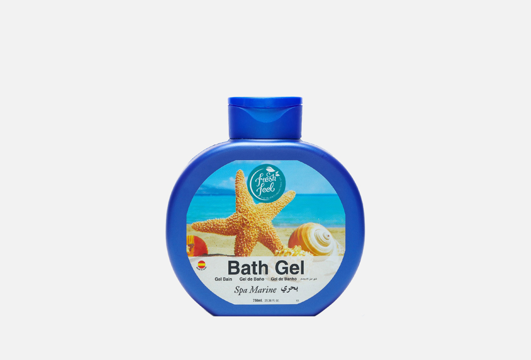 Гель для душа FRESH FEEL MOUSSEL SHOWER GEL SPA MARINE 750 мл