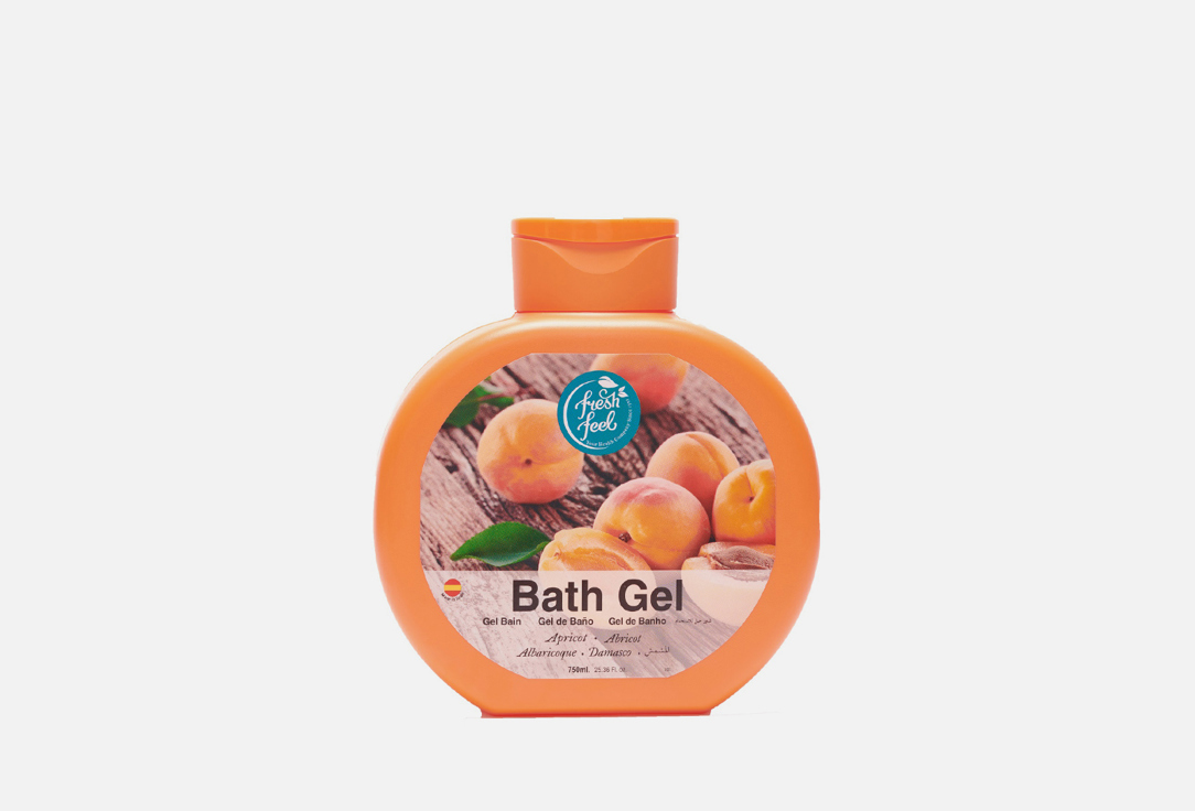 Изображение товара Гель для душа Fresh feel MOUSSEL SHOWER GEL APRICOT