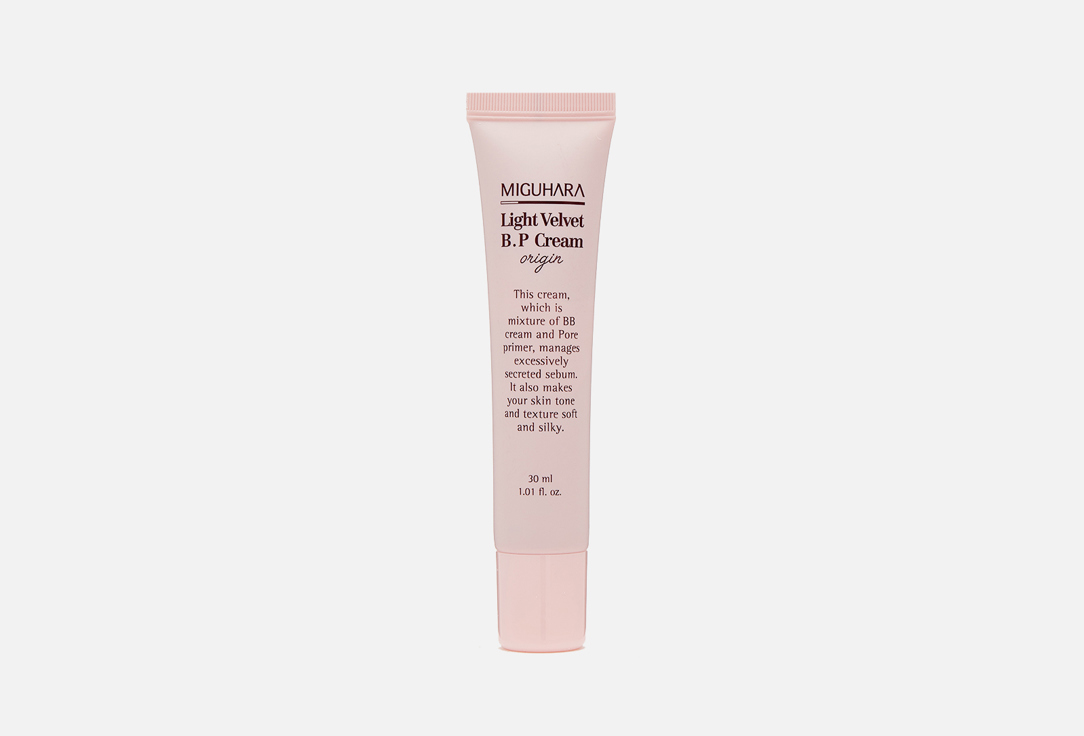 BB-крем MIGUHARA Light Velvet B.P Cream origin 30 мл тональный bb крем для проблемной кожи лица exfoliac anti imperfections treatment 30мл light tinted