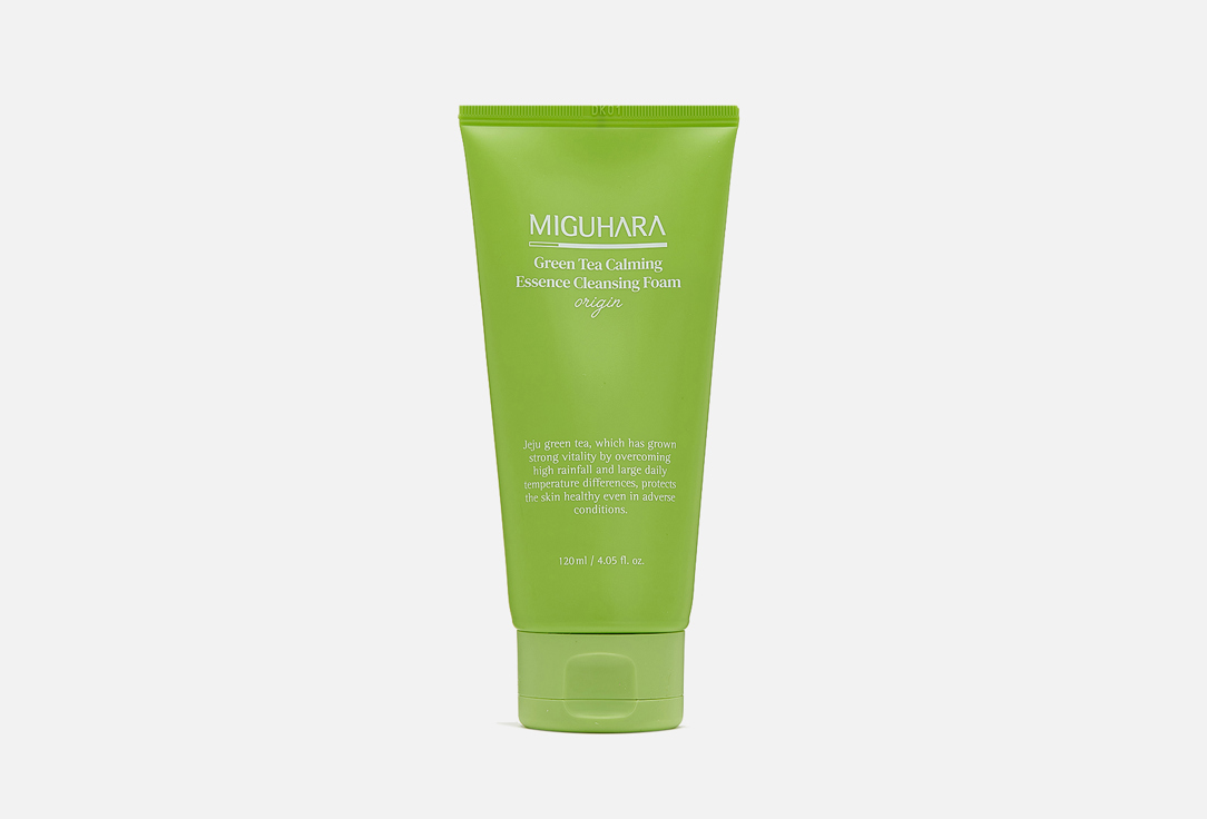 

Пенка для умывания MIGUHARA, Green Tea Calming Essence Cleansing Foam origin 120 мл