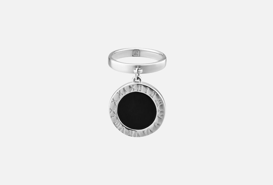Кольцо серебряное-медальон Island Soul со знаками зодиака двустороннее 