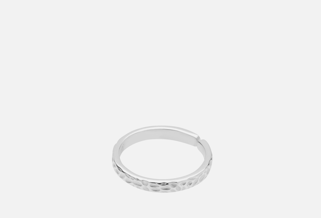 Кольцо серебряное ISLAND SOUL На пальцы ног мятое 15,5 мл ringstone серебристое мятое кольцо на мизинец
