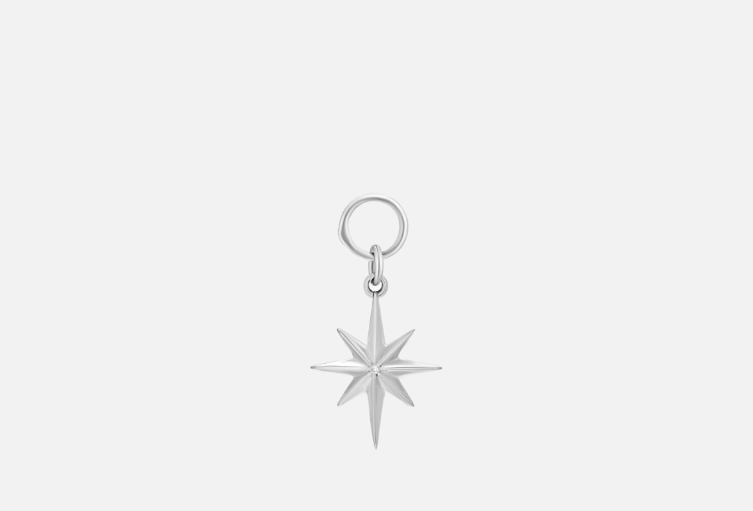 мартова людмила чужая путеводная звезда Подвеска серебряная на серьгу ISLAND SOUL Путеводная звезда 1 шт