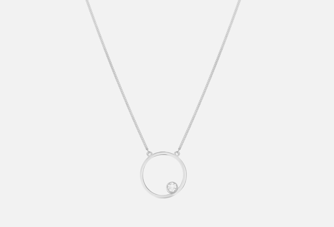 кольцо серебряное island soul сфера c белым топазом 18 размер Подвеска серебряная ISLAND SOUL Сфера c белым топазом 1 шт