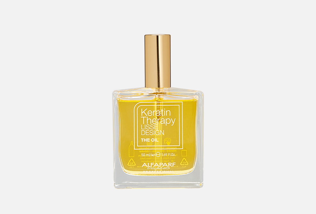 Изображение товара Масло для волос Alfaparf Milano Professional Lisse design Keratin therapy