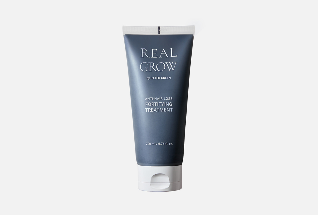 Маска для волос RATED GREEN Real grow Anti-hair loss 200 мл маска для кожи головы rated green укрепляющая маска для кожи головы против выпадения волос real grow fortifying treatment