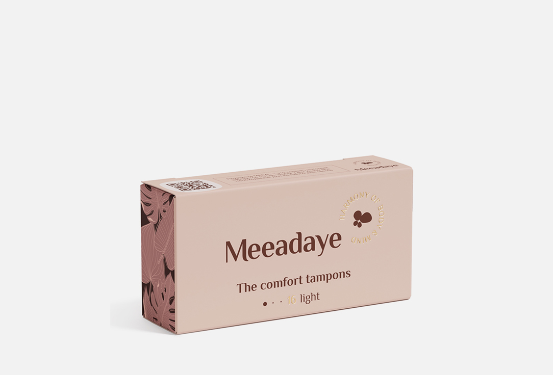 цена Тампоны гигиенические MEEADAYE Light tampons 16 шт